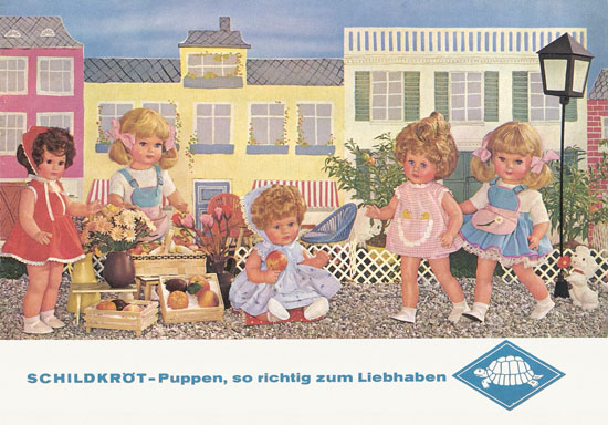 Schildkröt-Puppen Prospekt 1963
