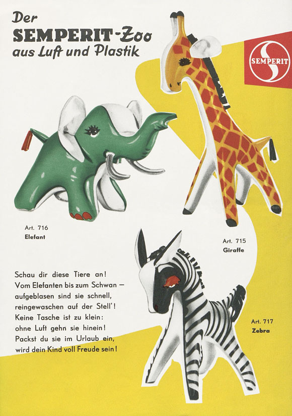 Prospekt Semperit Zoo 1957