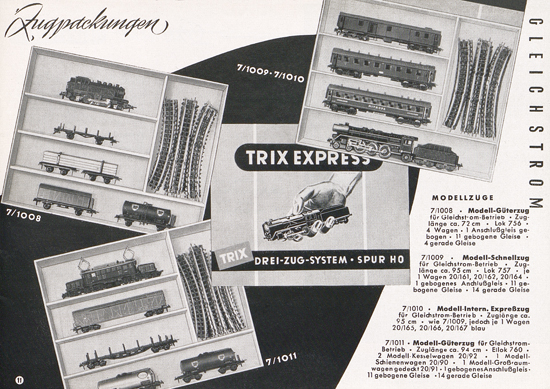 Trix-Express Katalog 1953
