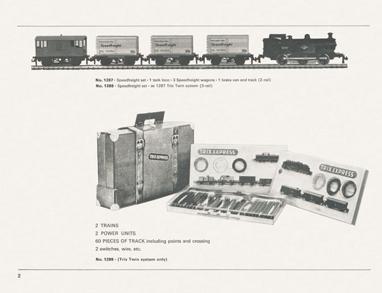 TRIX catalogue 1966