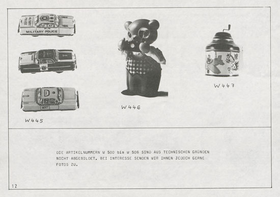 Tucher & Walther Katalog 1981