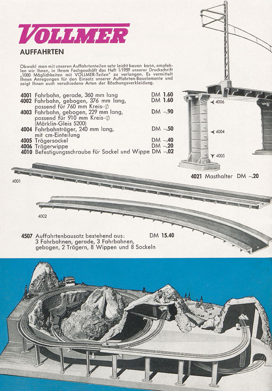 Vollmer Katalog 1960