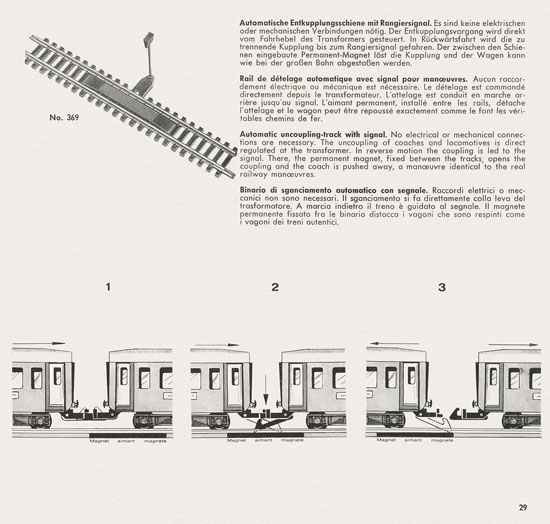 Wesa Schweizer Elektrische Modelleisenbahn Spur 13 mm Katalog 1960
