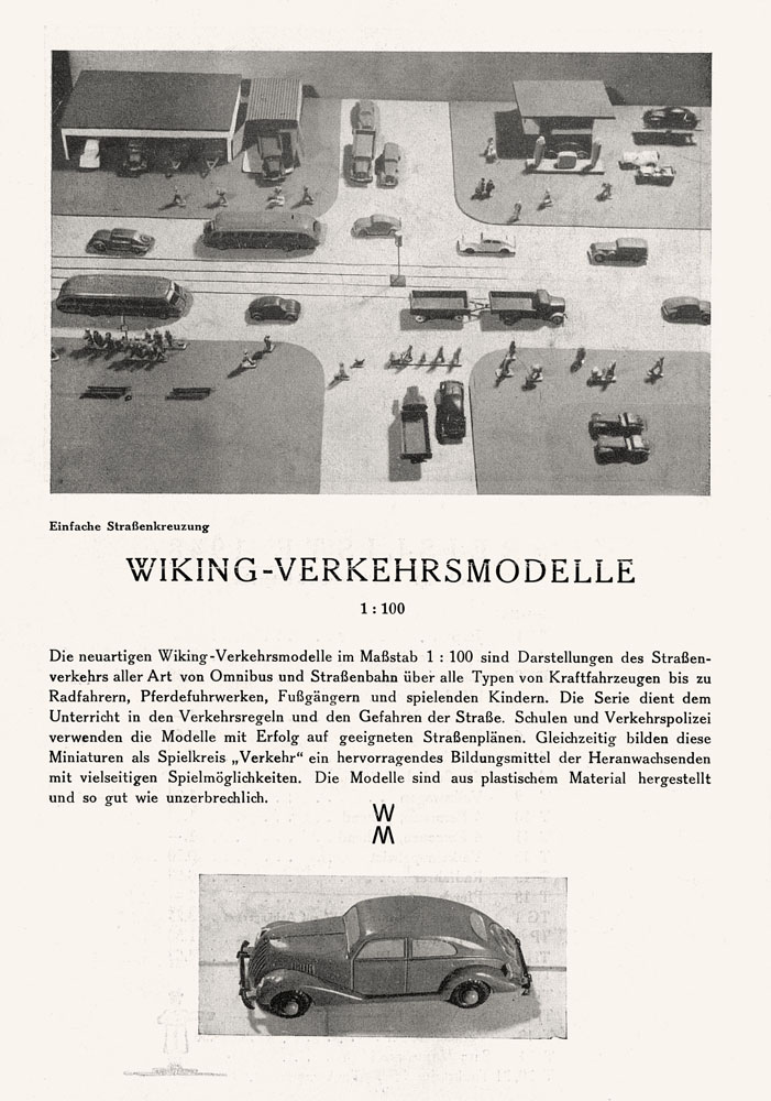 Wiking Katalog 1948-1949, Wiking Modellbau Kataloge, Preisliste 1948, Bildpreisliste 1948, Verkehrsmodelle 1948