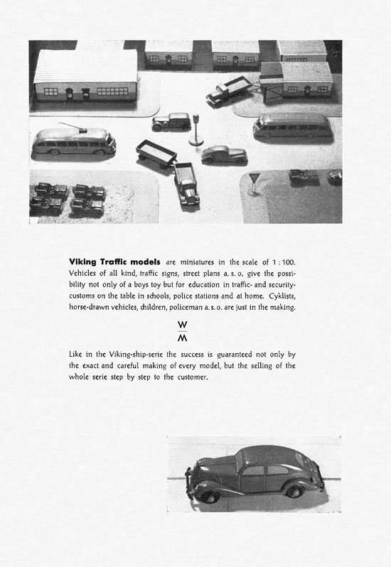 Wiking Modellbau 1950 englisch