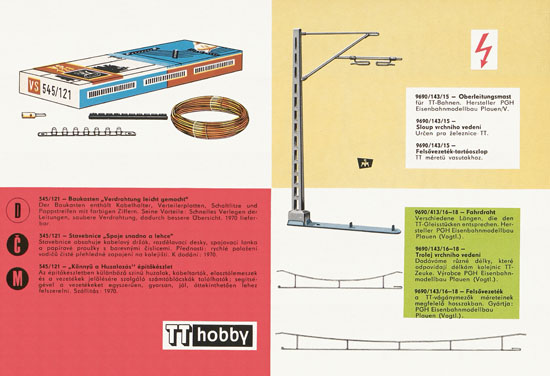 TT-Zeuke Katalog 1969-1970