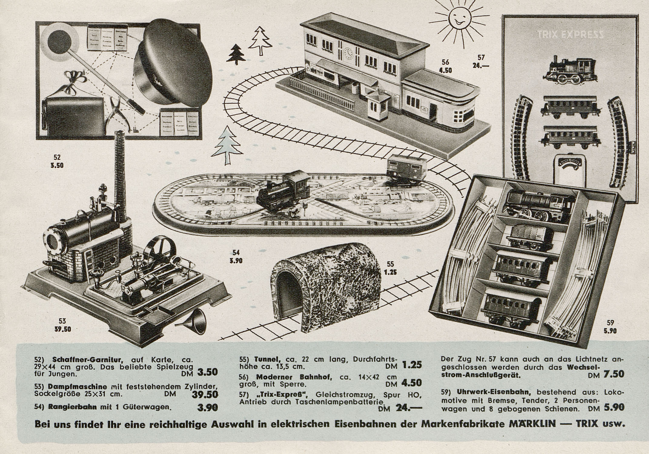 Conrad-antiquario Karstadt Spielwaren-Katalog Dezember 1955