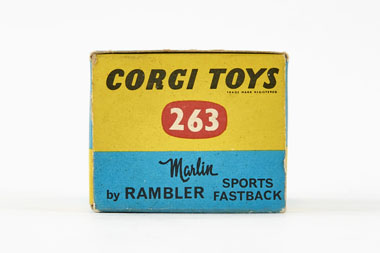 Corgi Toys 263 Rambler Marlin Sports Fastback OVP