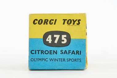Corgi Toys 475 Citroen Safari Olympic Winter Sports OVP