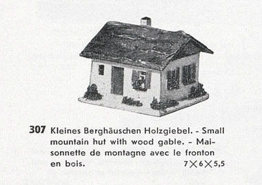 Creglinger Nr. 307 Kleines Berghaus
