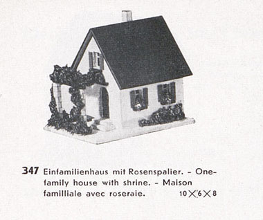 Creglinger Nr. 347 Einfamilenhaus mit Rosenspalier