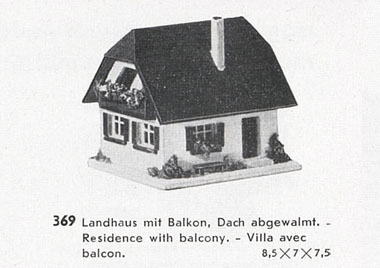 Creglinger Nr. 369 Landhaus mit Balkon