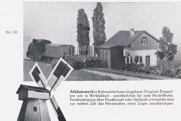 Faller Fertigmodell Nr. 131 Bahnwärterhaus mit Läutewerk