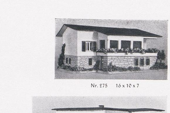 Faller Fertigmodell Nr. 275 Villa im Tessin