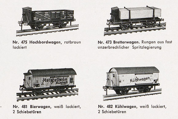 Fleischmann Nr. 482 Kühlwagen mit Bremserhaus