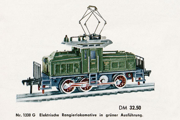Fleischmann Nr. 1330 G Rangier-Elok Typ Ee 3/3 Spur H0