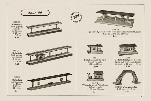 Kibri Katalog 1950