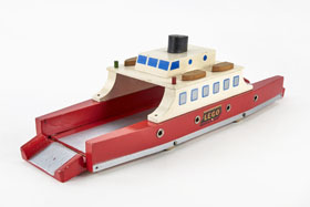 Lego Holzspielzeug Fähre, Lego wooden ferry boat