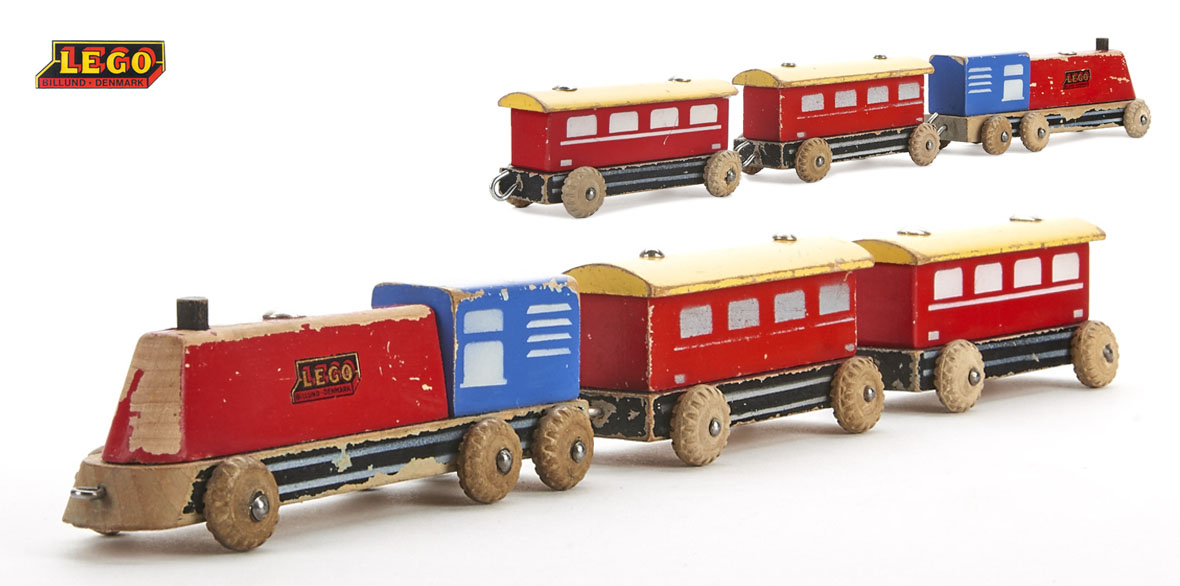 Lego Holzspielzeug Kleine Eisenbahn, Lego wooden litlle train