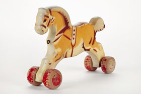 Lego Holzspielzeug Pferd, wooden horse