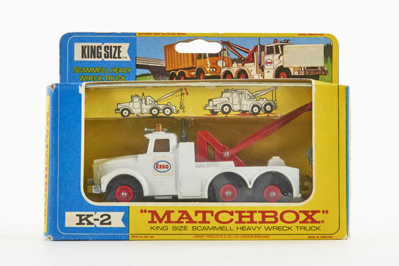 Matchbox King Size K-2 Scammell Heavy Wreck Truck OVP