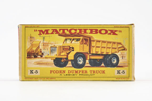 Matchbox King Size K-5 Foden Dumper Truck OVP