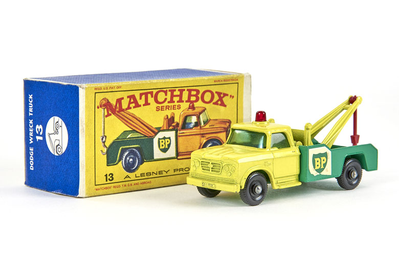 Matchbox 13 Dodge Wreck Truck