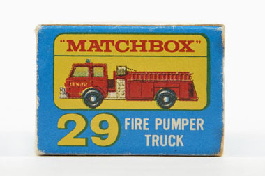 Matchbox 29 Fire Pumper Truck OVP