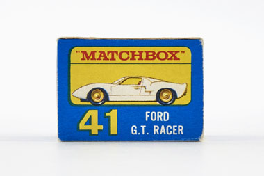 Matchbox 41 Ford G.T. Racer OVP