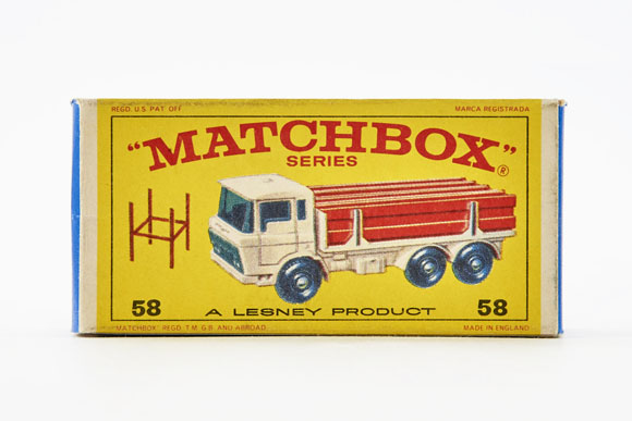 Matchbox 58 DAF Girder Truck OVP