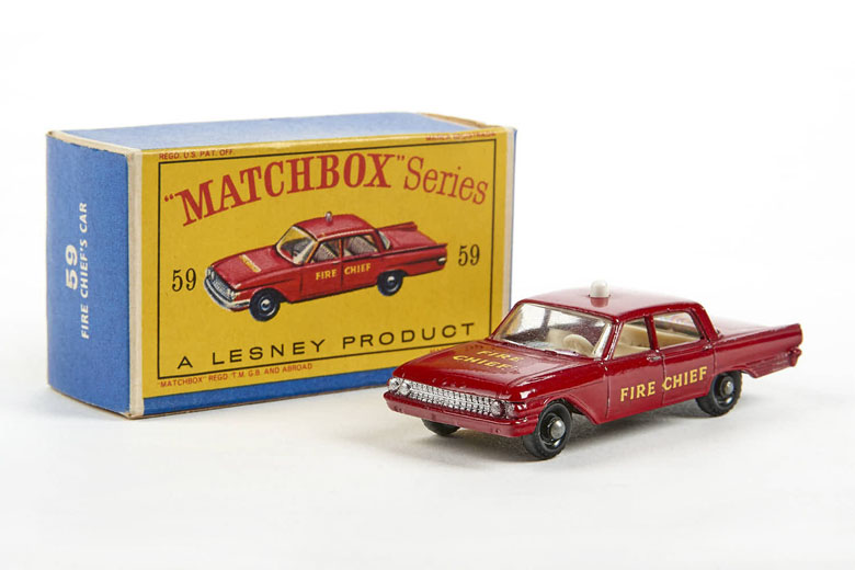 Matchbox 59 Fire Chief's Car