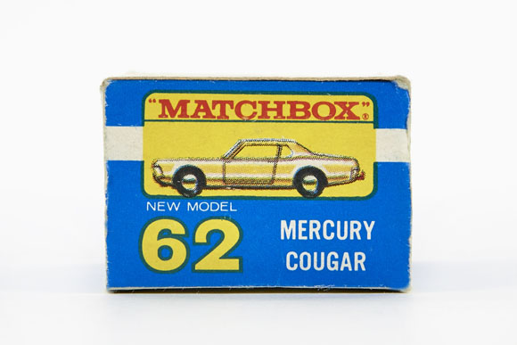 Matchbox 62 Mercury Cougar OVP