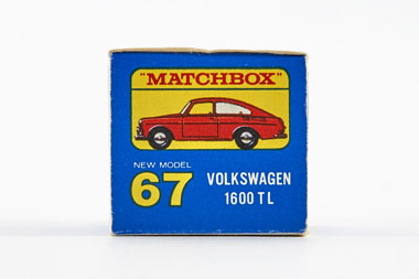 Matchbox 67 Volkswagen 1600 TL OVP