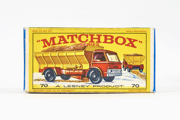 Matchbox 70 Grit-Spreading Truck OVP