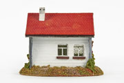 Preiser Nr. 940 Kleines Einfamilienhaus mit Figur