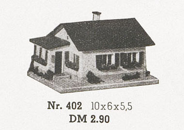 Rudolf Spitaler Nr.402 Siedlungshaus mit Windfang