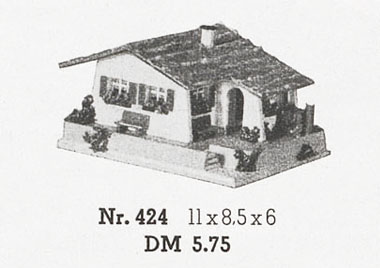 Rudolf Spitaler Nr. 424 Alpenländisches Landhaus
