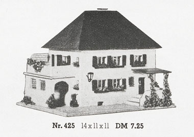 Rudolf Spitaler Nr.425 Villa mit Terasse