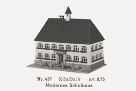Rudolf Spitaler Nr. 457 Modernes Schulhaus