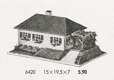 Rudolf Spitaler Nr. 6420 Landhaus mit Laube