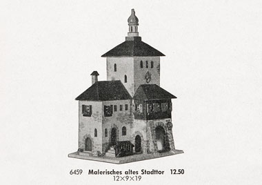 Rudolf Spitaler Nr. 6459 Malerisches Stadttor
