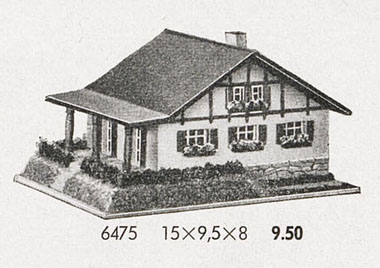 Rudolf Spitaler Nr. 6475 Landhaus mit Fachwerk