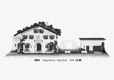 Rudolf Spitaler Nr. 6554 Bahnhof Reinsbronn