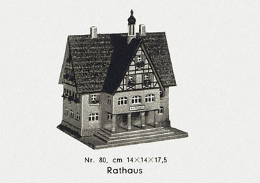 Rudolf Spitaler Nr. 80 Rathaus