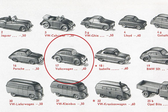 Wiking VW Käfer Typ 4