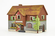 Modellhaus aus Holz im Koallick-Stil Nr. 53 Gasthaus zur Krone